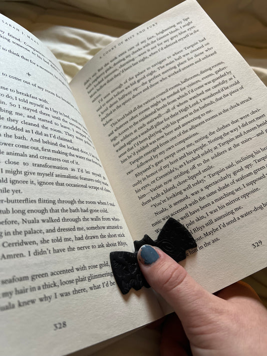 Black Bat Bookmark/Page Holder