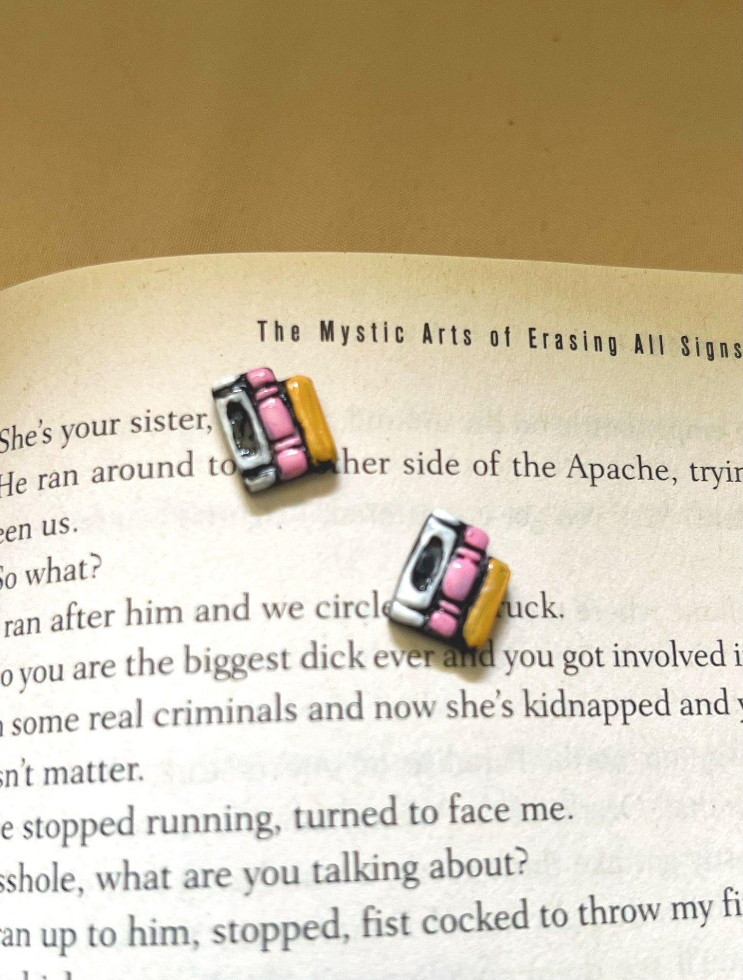 Dainty Book Studs